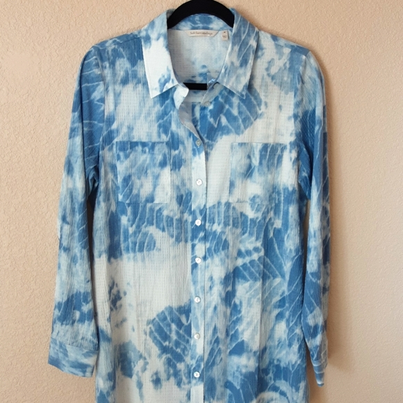Soft Surroundings Button Down Shirt 💖💖💖NWOT - Picture 1 of 6